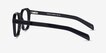 Apricus Black Alternative MaterialsEyeglass Frames from EyeBuyDirect, Side View