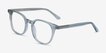 Auburn Clear Green Alternative MaterialsEyeglass Frames from EyeBuyDirect, Angle View
