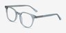Auburn Clear Green AcetateEyeglass Frames from EyeBuyDirect, Angle View