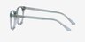 Auburn Clear Green AcetateEyeglass Frames from EyeBuyDirect, Side View