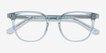 Auburn Clear Green Alternative MaterialsEyeglass Frames from EyeBuyDirect, Closed View