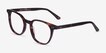 Auburn Tortoise Alternative MaterialsEyeglass Frames from EyeBuyDirect, Angle View