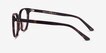 Auburn Tortoise Alternative MaterialsEyeglass Frames from EyeBuyDirect, Side View