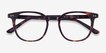 Auburn Tortoise Alternative MaterialsEyeglass Frames from EyeBuyDirect, Closed View