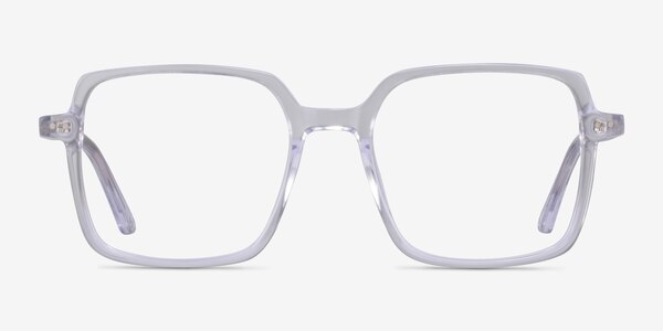 Yoko Transparent Acétate Montures de lunettes de vue