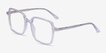 Yoko Clear Alternative MaterialsEyeglass Frames from EyeBuyDirect, Angle View