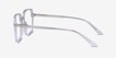 Yoko Clear Alternative MaterialsEyeglass Frames from EyeBuyDirect, Side View