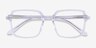 Yoko Clear AcetateEyeglass Frames from EyeBuyDirect, Closed View