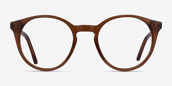 Latta Clear Brown Acetate Eyeglass Frames