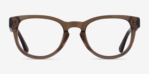 Cezanne Clear Brown Acetate Eyeglass Frames