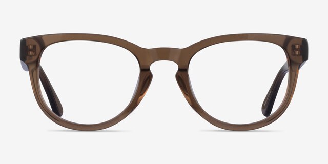 Cezanne Clear Brown AcetateEyeglass Frames from EyeBuyDirect, Front View