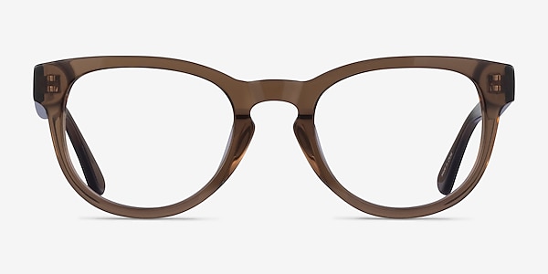 Cezanne Clear Brown Acetate Eyeglass Frames