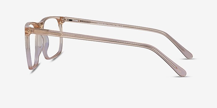 Fairmont Clear Yellow Acetate Eyeglass Frames from EyeBuyDirect