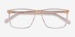 Fairmont Clear Yellow AcetateEyeglass Frames from EyeBuyDirect, Closed View