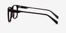 Joshua Dark Brown AcetateEyeglass Frames from EyeBuyDirect, Side View