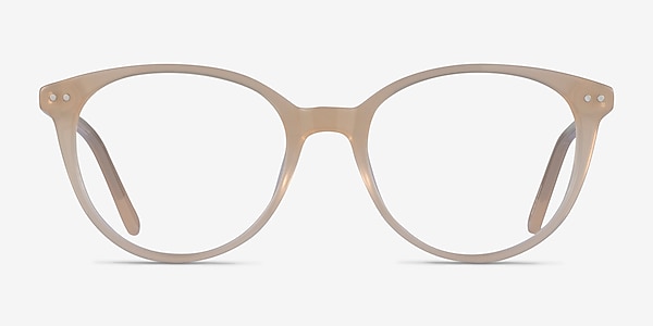 Leonia Light Yellow Acetate Eyeglass Frames