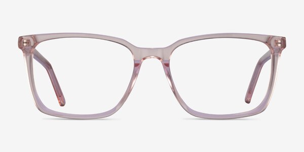 Panoply Clear Pink Acetate Eyeglass Frames