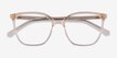 Carola Clear Yellow AcetateEyeglass Frames from EyeBuyDirect, Closed View