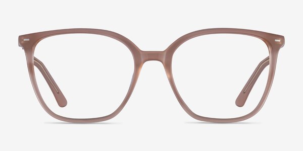 Carola Clear Brown Acétate Montures de lunettes de vue