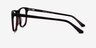 Veronese Dark Brown AcetateEyeglass Frames from EyeBuyDirect, Side View
