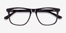 Veronese Dark Brown AcetateEyeglass Frames from EyeBuyDirect, Closed View