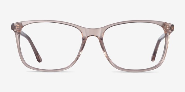 Crescendo Clear Pink Acetate Eyeglass Frames