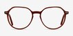 Ebullience Brown Alternative MaterialsEyeglass Frames from EyeBuyDirect, Front View