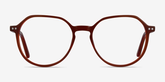 Ebullience Brown Acetate Eyeglass Frames from EyeBuyDirect