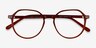 Ebullience Brown AcetateEyeglass Frames from EyeBuyDirect, Closed View
