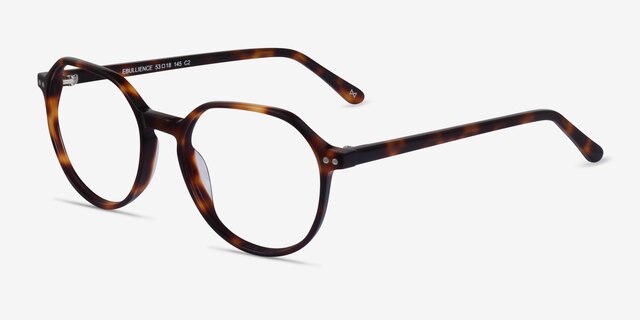 Ebullience Tortoise AcetateEyeglass Frames from EyeBuyDirect, Angle View
