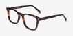 Murmur Tortoise Alternative MaterialsEyeglass Frames from EyeBuyDirect, Angle View