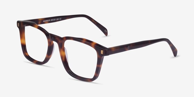 Murmur Tortoise AcetateEyeglass Frames from EyeBuyDirect, Angle View