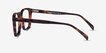 Murmur Tortoise Alternative MaterialsEyeglass Frames from EyeBuyDirect, Side View