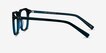 Flump Teal Alternative MaterialsEyeglass Frames from EyeBuyDirect, Side View