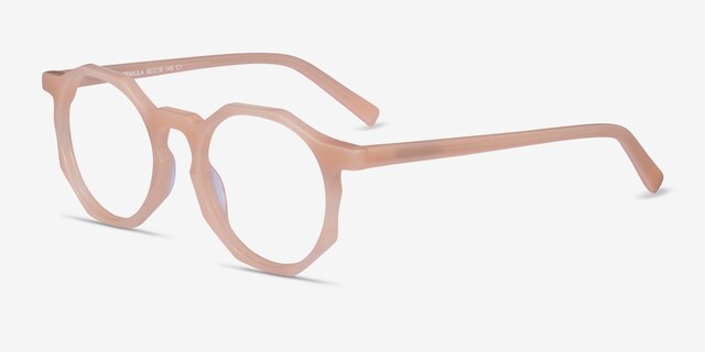 Primula Nude AcetateEyeglass Frames from EyeBuyDirect, Angle View