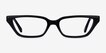 Orchestra Black AcetateEyeglass Frames from EyeBuyDirect, Front View