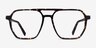 Stereo Tortoise AcetateEyeglass Frames from EyeBuyDirect, Front View