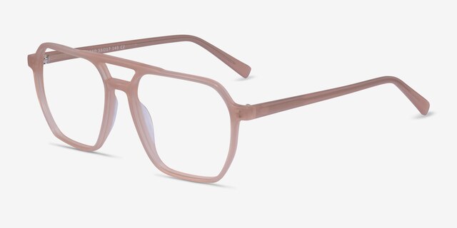 Stereo Nude AcetateEyeglass Frames from EyeBuyDirect, Angle View