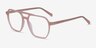 Stereo Nude AcetateEyeglass Frames from EyeBuyDirect, Angle View