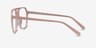 Stereo Nude AcetateEyeglass Frames from EyeBuyDirect, Side View