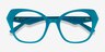 Noma Aqua AcetateEyeglass Frames from EyeBuyDirect, Closed View