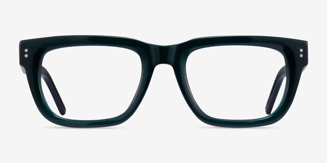 Kensington Teal AcetateEyeglass Frames from EyeBuyDirect, Front View