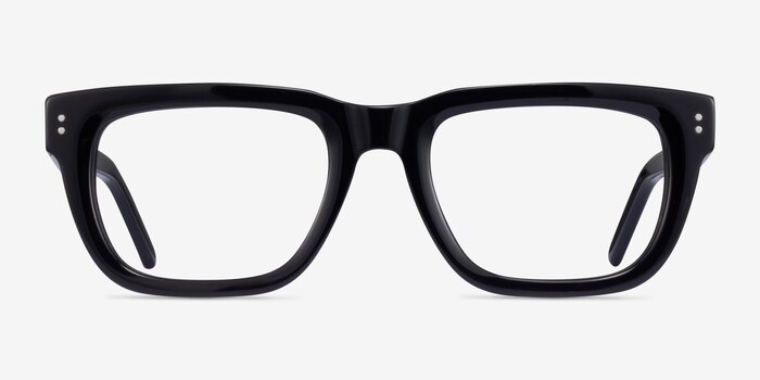 Kensington Black Acetate Eyeglass Frames from EyeBuyDirect