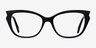 Maple Black AcetateEyeglass Frames from EyeBuyDirect, Front View