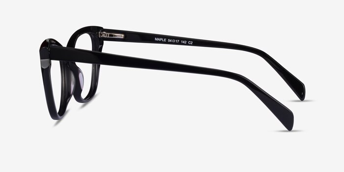 Maple Black Acetate Eyeglass Frames from EyeBuyDirect