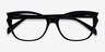 Maple Black AcetateEyeglass Frames from EyeBuyDirect, Closed View