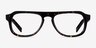 Hackney Tortoise AcetateEyeglass Frames from EyeBuyDirect, Front View