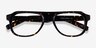Hackney Tortoise AcetateEyeglass Frames from EyeBuyDirect, Closed View