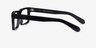 Sheldon Drak Gray AcetateEyeglass Frames from EyeBuyDirect, Side View