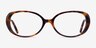 Surrey Tortoise AcetateEyeglass Frames from EyeBuyDirect, Front View